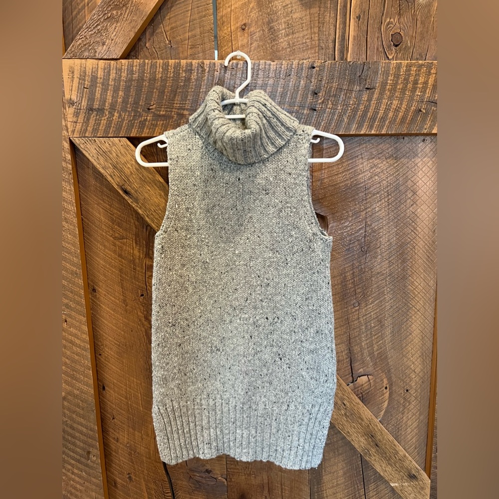 Cynthia Rowley Sleeveless Tunic Turtleneck - Size Small